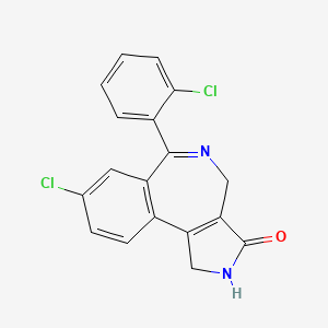 molecular formula C18H12Cl2N2O B1679464 Ro 22-8515 CAS No. 89052-67-5
