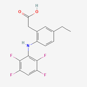 B1679492 Robenacoxib CAS No. 220991-32-2