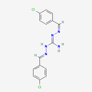 molecular formula C15H13Cl2N5 B1679493 Robenidine CAS No. 25875-51-8