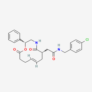 molecular formula C25H27ClN2O4 B1679495 Robotnikinin CAS No. 1132653-79-2