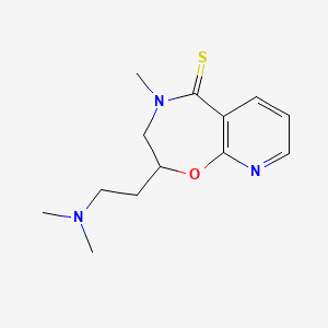 molecular formula C13H19N3OS B1679498 Rocastine CAS No. 91833-49-7