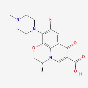 molecular formula C18H20FN3O4 B1679505 D-Ofloxacin CAS No. 100986-86-5