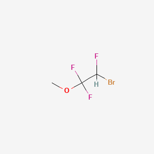 molecular formula C3H4BrF3O B1679507 Roflurane CAS No. 679-90-3