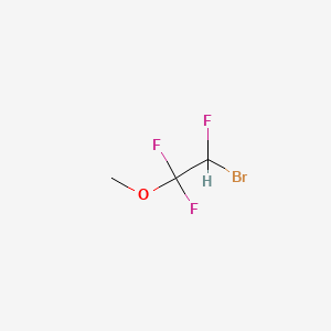 molecular formula C6H6Br2F6O B1679507 Roflurane CAS No. 679-90-3
