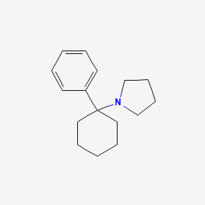 molecular formula C16H23N B1679511 Rolicyclidine CAS No. 2201-39-0