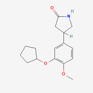 molecular formula C16H21NO3 B1679513 罗利普兰 CAS No. 61413-54-5