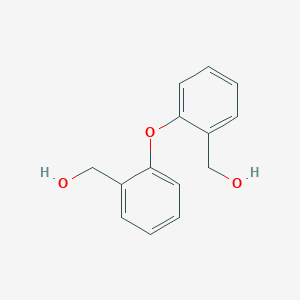 molecular formula C14H14O3 B167952 Benzenemethanol, 2,2'-oxybis- CAS No. 10038-40-1