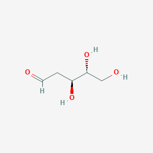 molecular formula C5H10O4 B167953 2-Deoxy-D-ribose CAS No. 1724-14-7