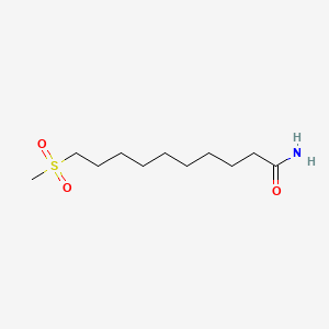 Decanamide, 10-(methylsulfonyl)-