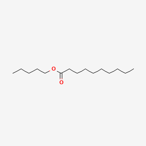 molecular formula C15H30O2 B1679548 Pentyl decanoate CAS No. 5933-87-9