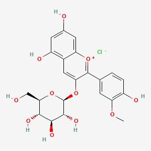 molecular formula C22H23ClO11 B1679552 Peonidin 3-Glucoside CAS No. 6906-39-4
