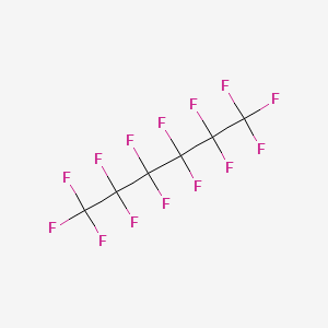 molecular formula C6F14 B1679568 Perfluorohexane CAS No. 355-42-0