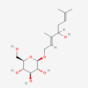molecular formula C16H28O7 B1679570 Rosiridin CAS No. 100462-37-1