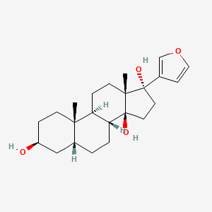molecular formula C23H34O4 B1679573 Rostafuroxin CAS No. 156722-18-8