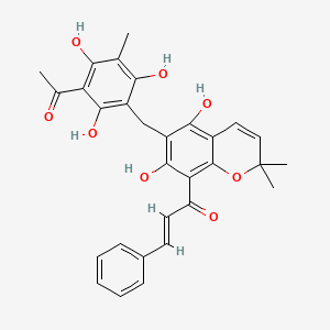 molecular formula C30H28O8 B1679580 Rottlerin CAS No. 82-08-6