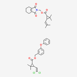 molecular formula C40H45Cl2NO7 B1679583 Rovicurt CAS No. 55830-67-6