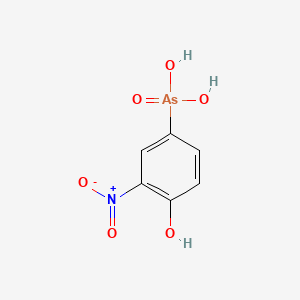 molecular formula C6H6AsNO6 B1679585 Roxarsone CAS No. 121-19-7