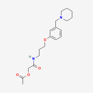 molecular formula C19H28N2O4 B1679586 Roxatidine acetate CAS No. 78628-28-1
