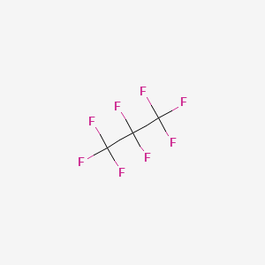 molecular formula C3F8 B1679603 Perflutren CAS No. 76-19-7