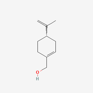 molecular formula C10H16O B1679609 (-)-Perillyl alcohol CAS No. 18457-55-1