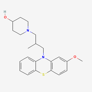 molecular formula C22H28N2O2S B1679610 异丙嗪 CAS No. 13093-88-4