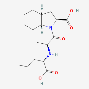 molecular formula C17H28N2O5 B1679611 培哚普利 CAS No. 95153-31-4