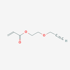 molecular formula C8H10O3 B1679625 Propargyl-peg2-acrylate CAS No. 52436-42-7