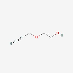 molecular formula C5H8O2 B1679626 Ethanol, 2-(2-propynyloxy)- CAS No. 3973-18-0