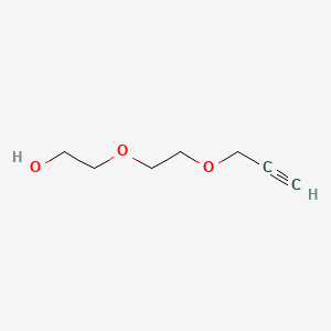 molecular formula C7H12O3 B1679628 Ethanol, 2-(2-(2-propynyloxy)ethoxy)- CAS No. 7218-43-1
