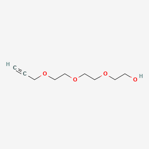 molecular formula C9H16O4 B1679631 2-(2-(2-(Prop-2-ynyloxy)ethoxy)ethoxy)ethanol CAS No. 208827-90-1