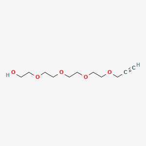 molecular formula C11H20O5 B1679633 3,6,9,12-Tetraoxapentadec-14-yn-1-ol CAS No. 87450-10-0