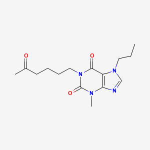 molecular formula C15H22N4O3 B1679635 Propentofylline CAS No. 55242-55-2