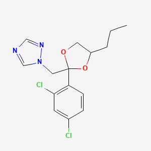 molecular formula C15H17Cl2N3O2 B1679638 Propiconazole CAS No. 60207-90-1