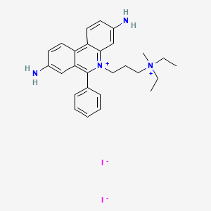 molecular formula C27H34IN4+ B1679639 Propidium iodide CAS No. 25535-16-4
