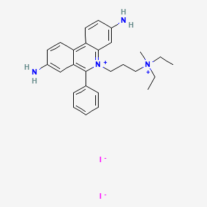 B1679639 Propidium iodide CAS No. 25535-16-4