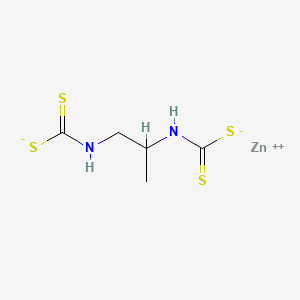 molecular formula C5H8N2S4Zn B1679641 Propineb CAS No. 12071-83-9