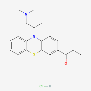 molecular formula C20H25ClN2OS B1679644 Largon hydrochloride CAS No. 64-89-1