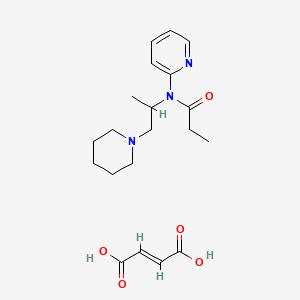 molecular formula C20H29N3O5 B1679650 Propiram fumarate CAS No. 13717-04-9