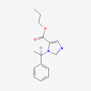 molecular formula C15H18N2O2 B1679651 Propoxate CAS No. 7036-58-0