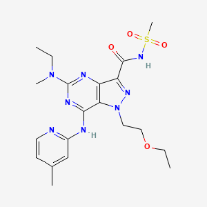 molecular formula C20H28N8O4S B1679666 PF-00489791 CAS No. 853003-48-2