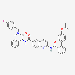 molecular formula C42H37FN4O4 B1679673 PF-02575799 CAS No. 863491-70-7