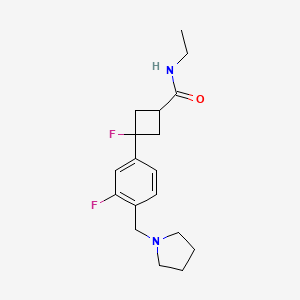 molecular formula C18H24F2N2O B1679675 PF-03654746 CAS No. 935840-31-6