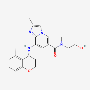 molecular formula C22H26N4O3 B1679677 PF-03716556 CAS No. 928774-43-0