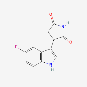 molecular formula C12H9FN2O2 B1679684 PF-06840003 CAS No. 198474-05-4