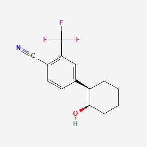 molecular formula C14H14F3NO B1679686 (Rac)-PF-998425 CAS No. 1076225-27-8