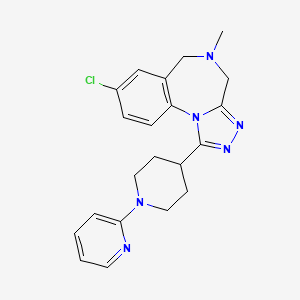 molecular formula C21H23ClN6 B1679691 PF-184563 CAS No. 748806-39-5
