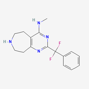 molecular formula C16H18F2N4 B1679700 PF-4522654 CAS No. 1065109-28-5