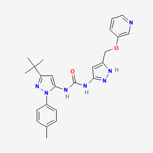 molecular formula C24H27N7O2 B1679701 PF-4618433 