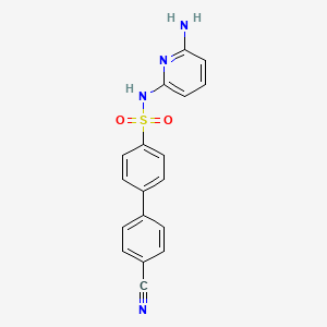 molecular formula C18H14N4O2S B1679709 PF-915275 CAS No. 857290-04-1