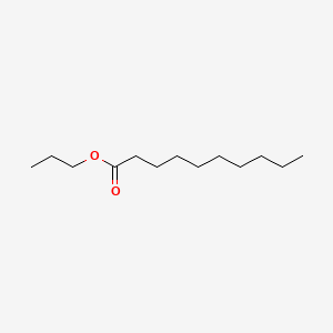 molecular formula C13H26O2 B1679712 Propyl decanoate CAS No. 30673-60-0